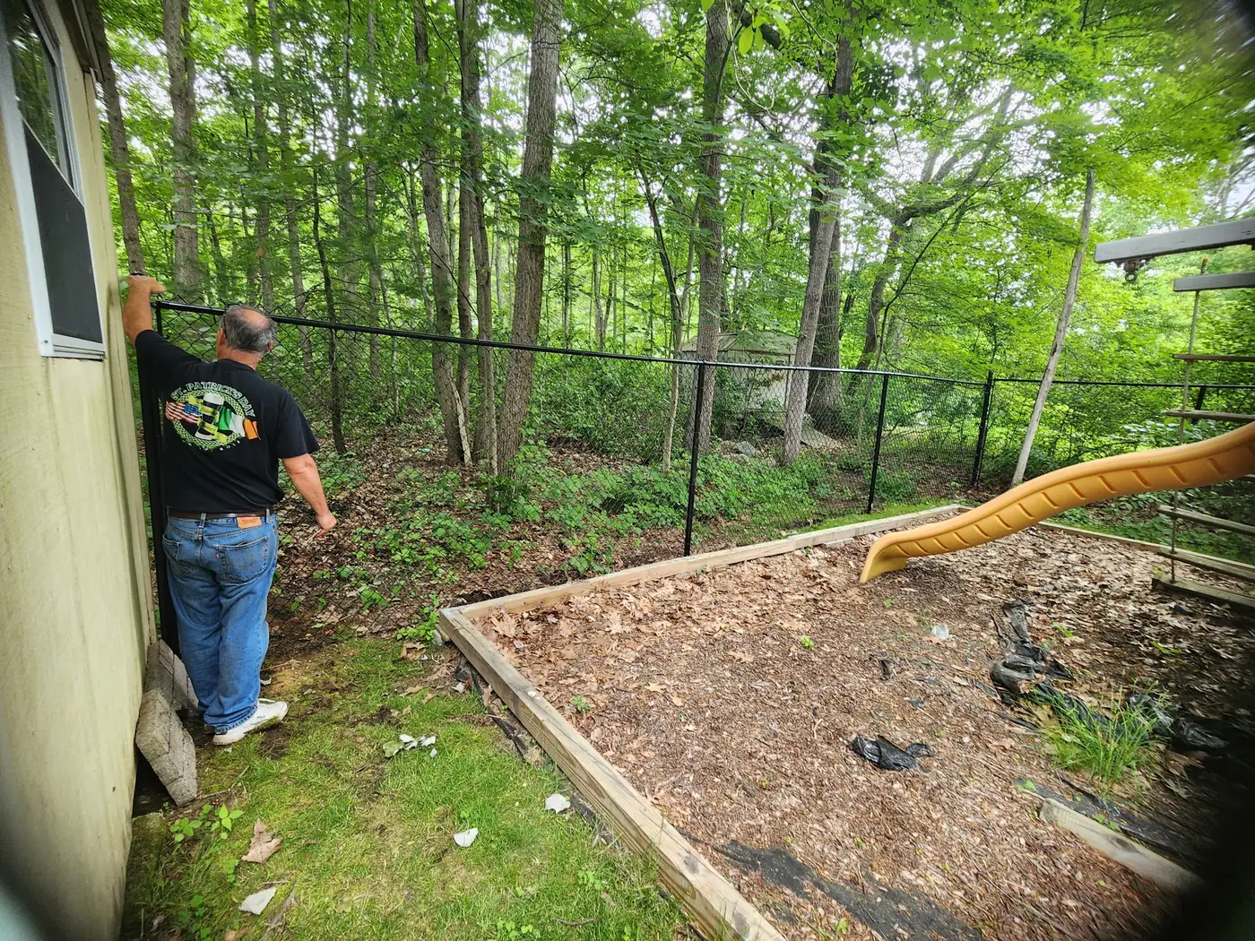 Chain Link Fence example 1